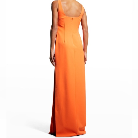 Worn once coral Aidan by Aidan Mattox Gown - Picture 4 of 4